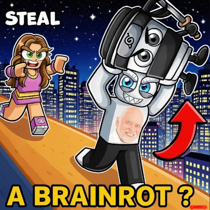 Steal a Brainrot Game Screenshot